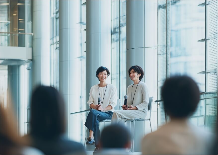 社内イベント配信や大型ホールでのウェビナー
