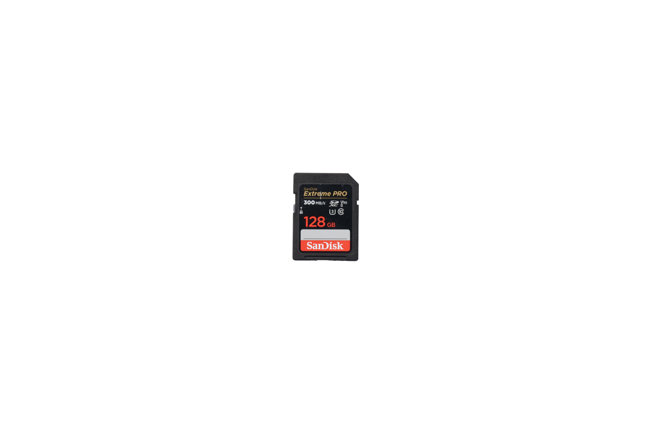 SanDisk UHS-II V90 SDカード 128GB