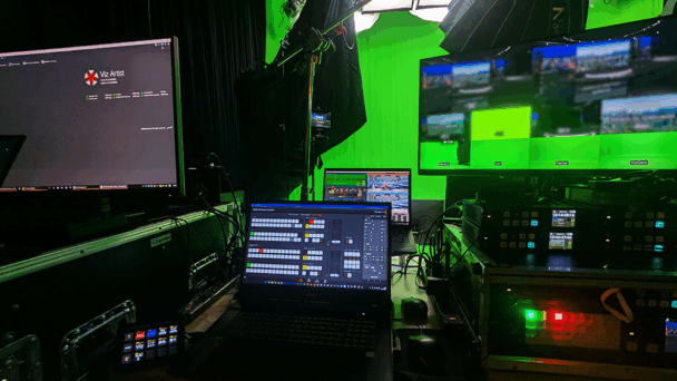 【バーチャルプロダクション】社外用プレゼンテーション映像をバーチャル背景で制作