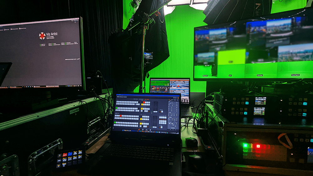 【バーチャルプロダクション】社外用プレゼンテーション映像をバーチャル背景で制作