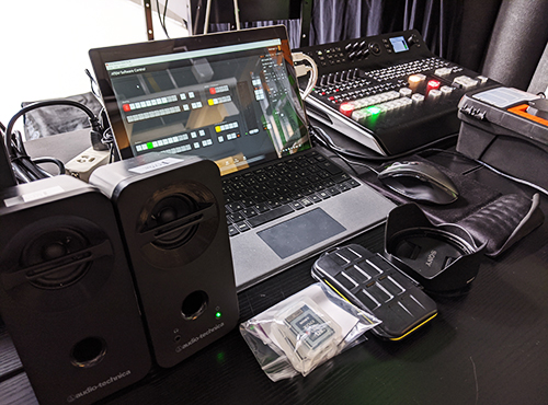 Blackmagic スイッチャー撮影