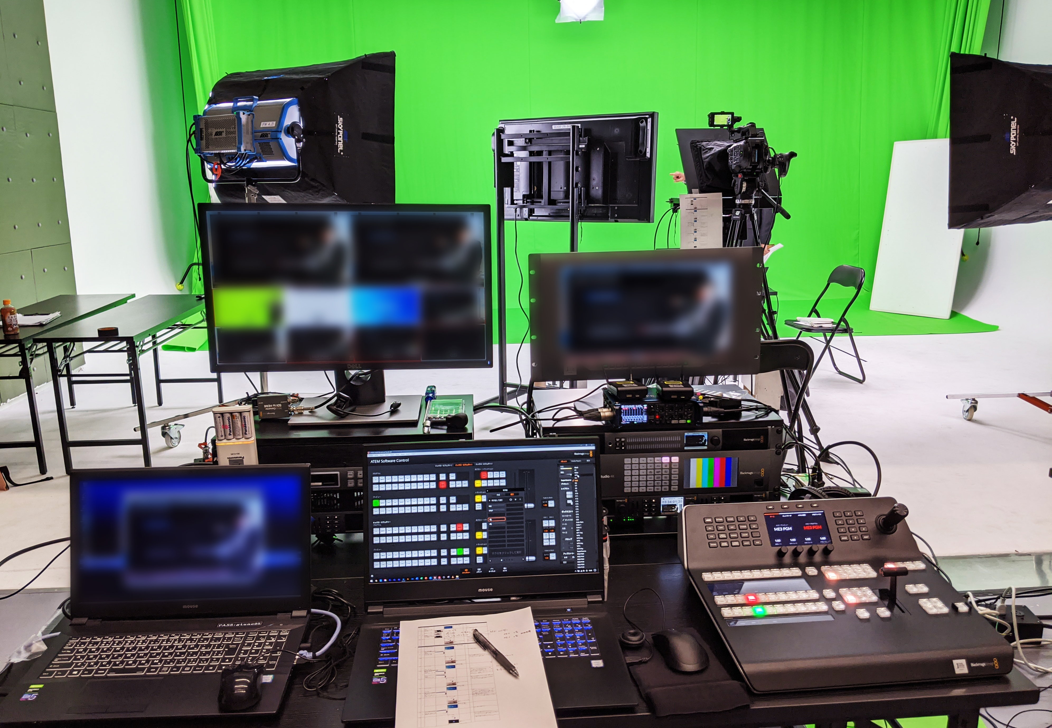 ATEM 4 M/E Broadcast Studio