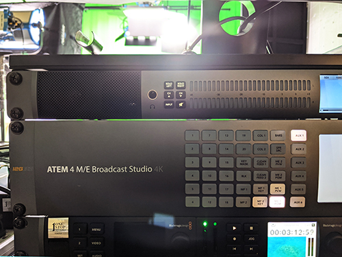 ATEM + Blackmagic Camera + Sound