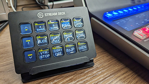 【ライブ配信スタジオ】STREAM DECKを使用したスイッチングやマクロの構築